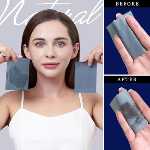 Teenitor Bamboo Charcoal Blotting Paper - 1200 Sheets for Oily Skin