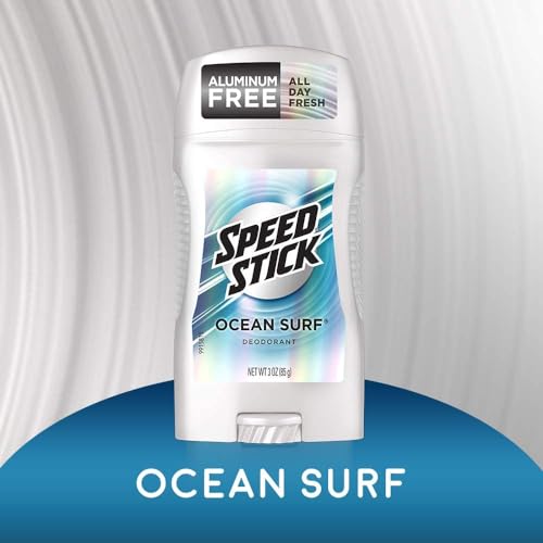 Speed Stick Deodorant for Men Ocean Surf 3oz - Pack of 1, Odor-Fighting, Masculine Freshness
