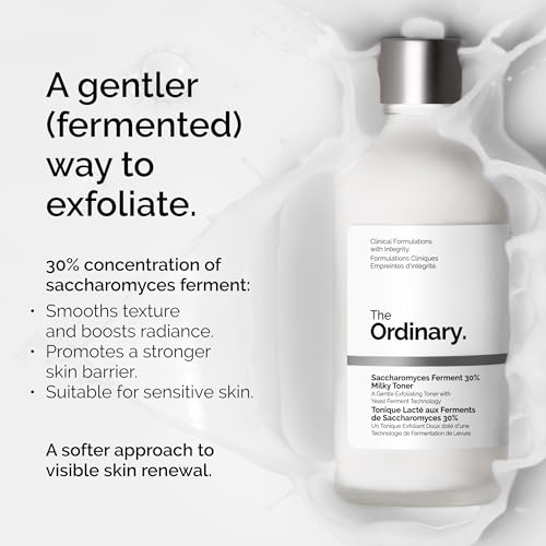 The Ordinary 30% Milky Toner - Exfoliating & Hydrating Formula, 3.4 Fl Oz