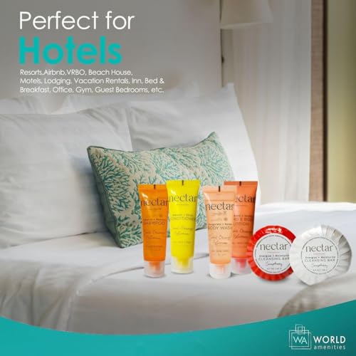 Nectar Mini Travel Toiletries Kit - Sweet Orange Blossom (Pack of 2)