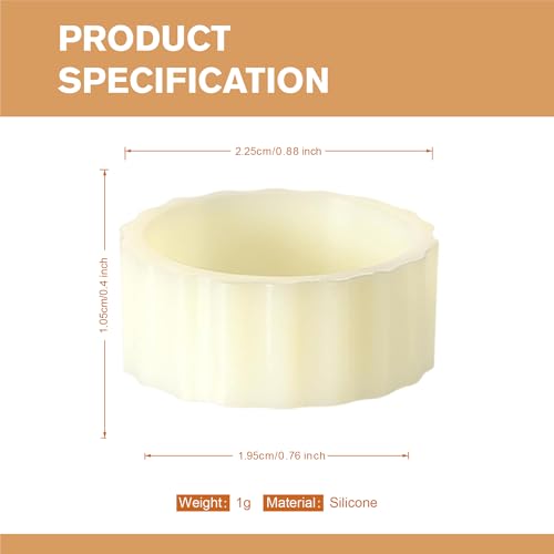 30 Silicone Candle Holders for Taper Candles - Secure Grippers