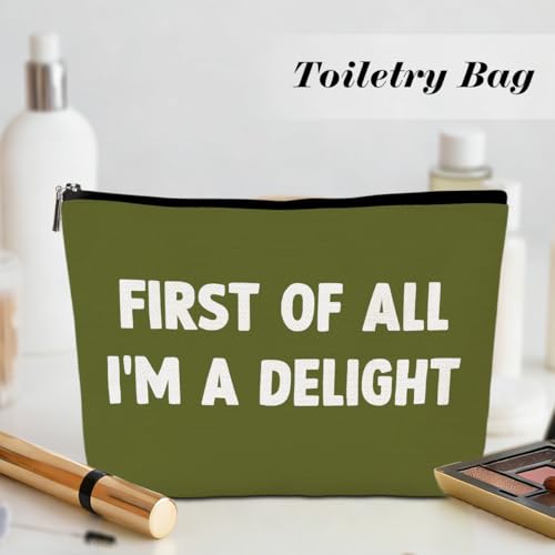 Funny Makeup Bag for Women - High-Quality Cosmetic Pouch