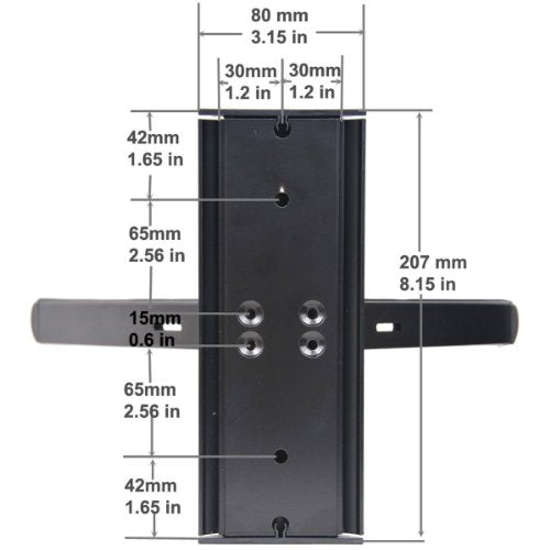 VideoSecu Adjustable DVD/VCR Wall Mount Bracket - Heavy Gauge Steel Shelf Holder