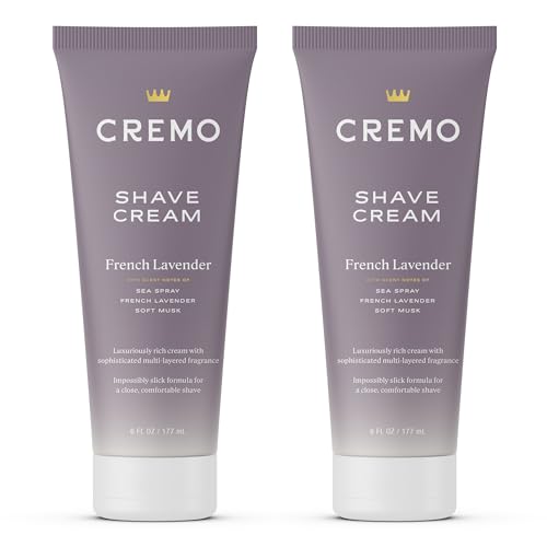 Cremo Women's Shaving Cream, French Lavender, 6 Fl Oz (2 Pack)