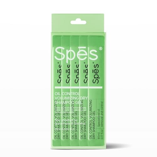 Spes Dry Shampoo Oil Control Gel 0.85 Fl Oz - No-Rinse Volumizing Hair Care