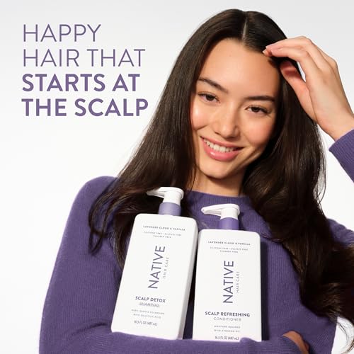 Native Scalp Refreshing Conditioner with Avocado Oil - Lavender Cloud & Vanilla, 16.5 fl oz