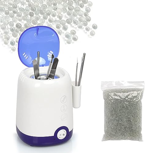 High Temperature Nail Tool Cleaner Machine with Glass Beads for Salon Tools