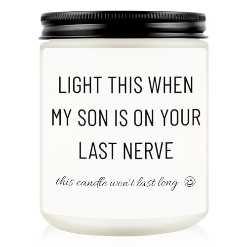 Humorous Lavender Candle Gift for Daughter-in-Law - 7oz