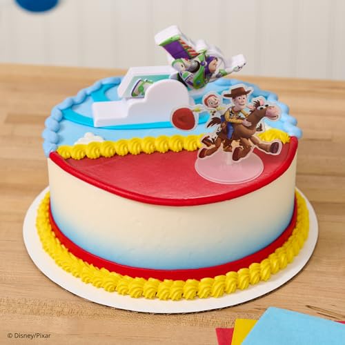 Disney Pixar Toy Story Cake Topper Set | Woody, Buzz Lightyear & Jessie
