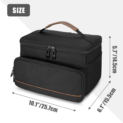 CURMIO Hair Clipper Travel Case - Portable Grooming Tool Storage Bag