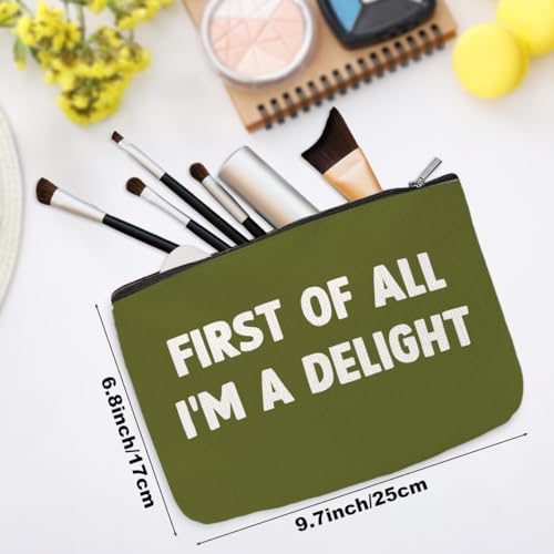 Funny Makeup Bag for Women - High-Quality Cosmetic Pouch
