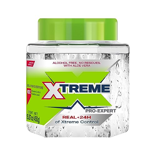 Xtreme Pro-Expert Clear Styling Hair Gel, 15.87 Oz - Pack of 3