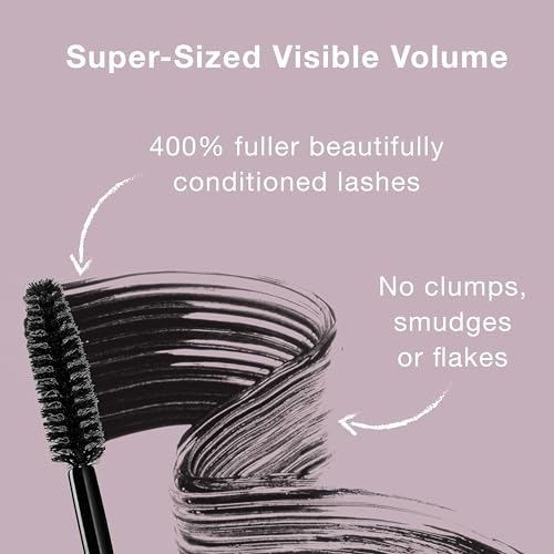 Neutrogena Healthy Volume Waterproof Mascara Black/Brown 08, 0.21 oz - Build Fuller, Conditioned Lashes