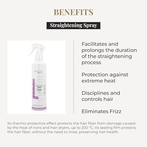 Salerm Lisos Hair Lab Smoothing Spray - Keratin Heat Protectant 250ml