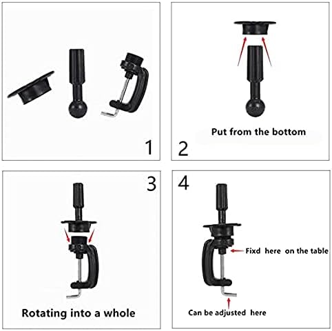 Hairingrid Mannequin Head - 26"-28" Hair Styling Training Doll with Synthetic Fiber Hair | Includes Free Clamp Holder (Black)
