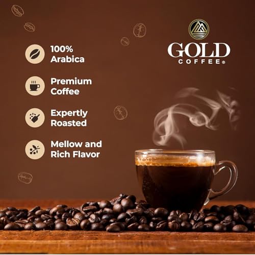Gold Coffee Chocolate Truffle Flavored Ground Coffee - 12 oz