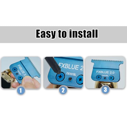 DODAER FX707BL Replacement T-Blade for BaBylissPRO FX787 Trimmers (1 Count)