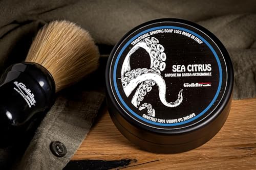 Sea Citrus Shaving Soap - 3.5 Ounce | The Goodfellas' Smile