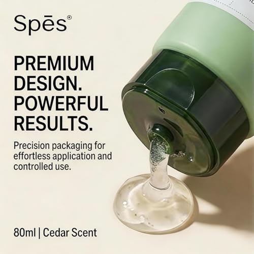 Spes Dry Shampoo Oil Control Gel 0.85 Fl Oz - No-Rinse Volumizing Hair Care