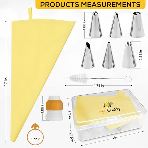 Deviled Egg Piping Tool Set – 9-Piece Silicone Decorating Kit