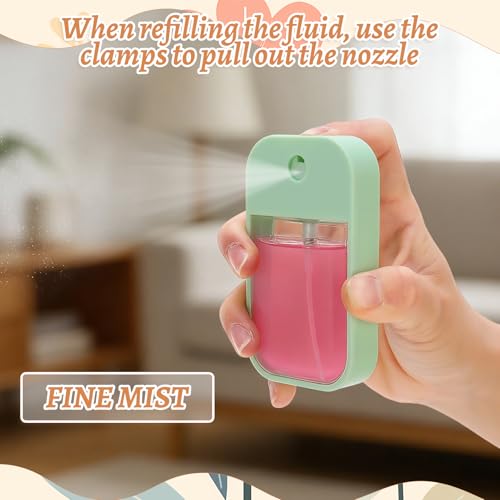 10 Pack Multicolor Sublimation Blanks 45ml Perfume Spray Bottles