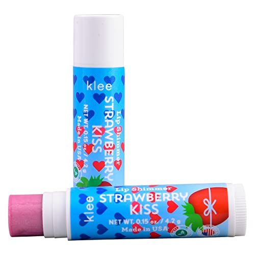 Klee Naturals Non-Toxic Kids Makeup Kit - Mineral Eye Shadow & Lip Shimmer