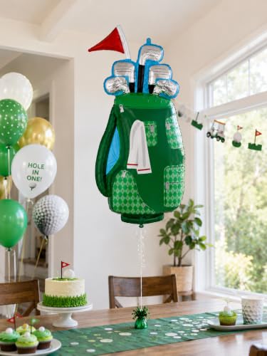 Realistic Golf Bag Foil Balloon - 37 Inch Party Decoration