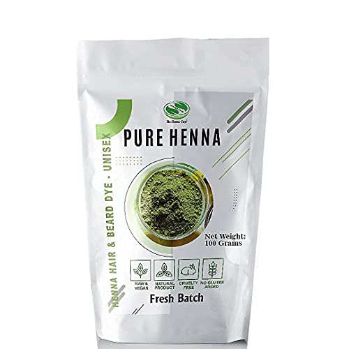 The Henna Guys 3.5oz Pure Red Henna Hair Dye Powder - Natural Hair Color