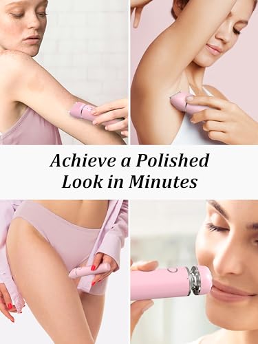 Cayzor 2-in-1 Electric Bikini Trimmer & Shaver for Women - Waterproof