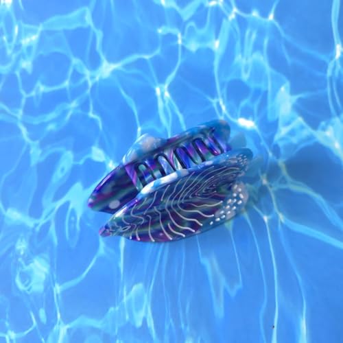 Wavelet Fish Hair Claw Clip - Cute Acetate Retro Hair Accessory