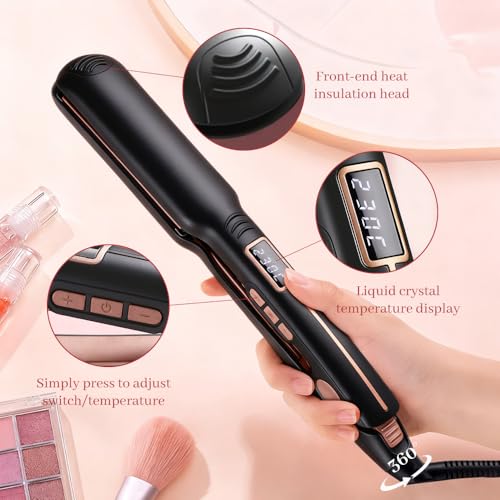 HomeBeyond 2.2 Inch Ionic Hair Straightener with Titanium Plates