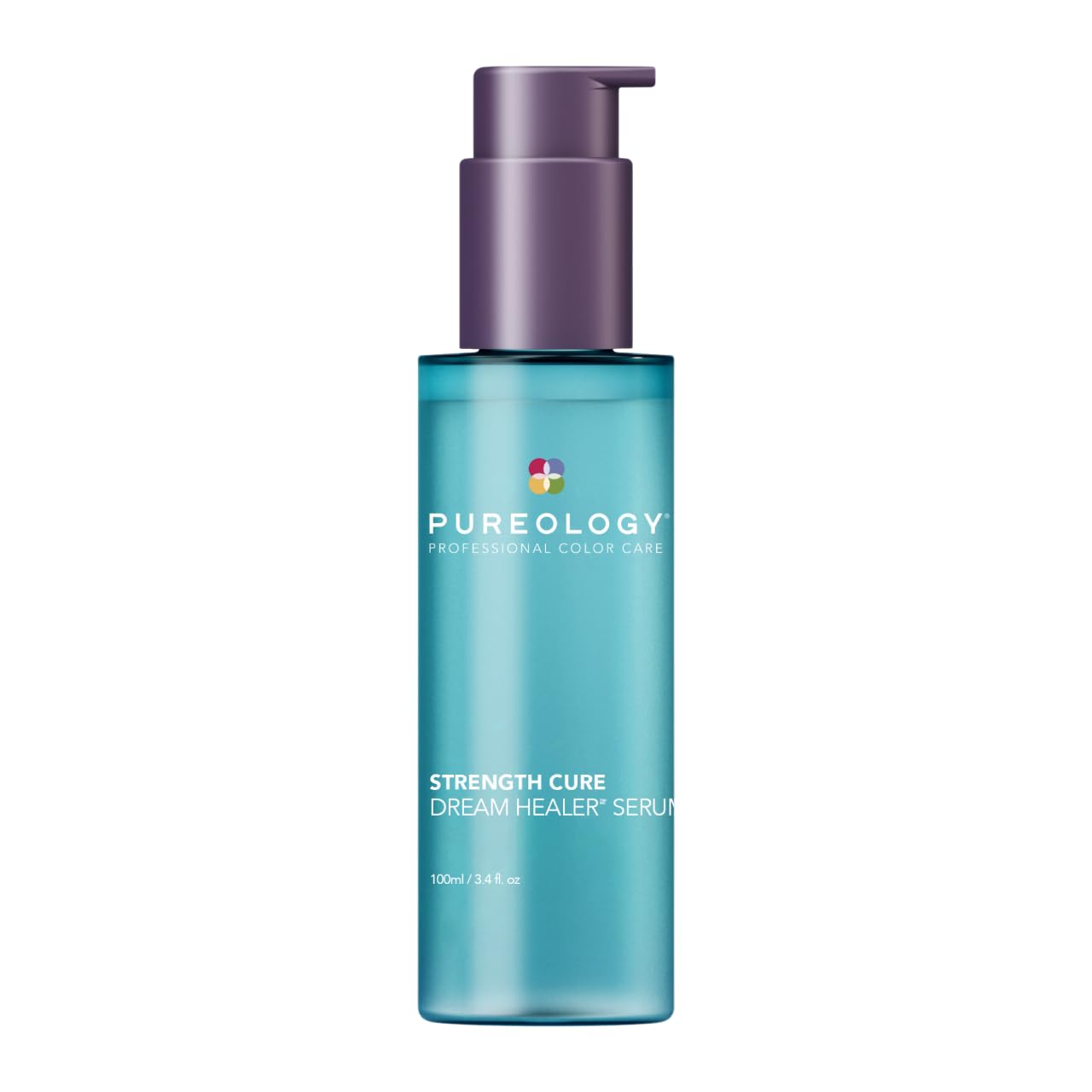 Pureology Strength Cure Dream Healer Hair Serum - Lightweight Leave-In Treatment for Split Ends & Heat Protection | Vegan Formula