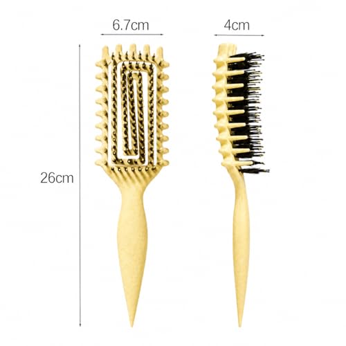 Ergonomic Curl Brush for Thick Hair - Candybrush Curl Definer