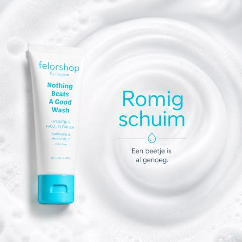 FelorShop Hydrating Facial Cleanser with Hyaluronic Acid - 100g