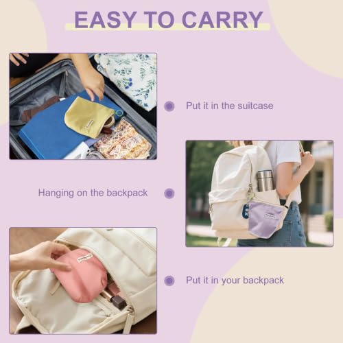 4-Piece Period Pouch Set - Discreet Sanitary Pad Storage Bag