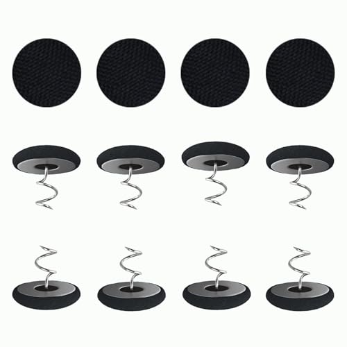 12 PCS Upholstery Twist Pins - Fabric Covered Bedskirt Tacks