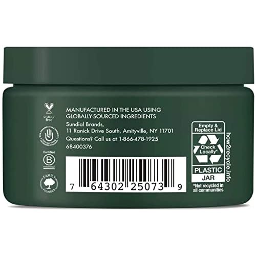 SheaMoisture Beard Balm for Men, 2-Pack ? Moisturizing Shea Butter & Maracuja Oil, Gifts, 4 Oz Each