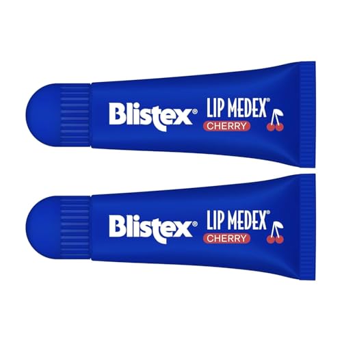 Blistex Cherry Lip Medex - Hydrating Medicated Lip Balm, 2 Count