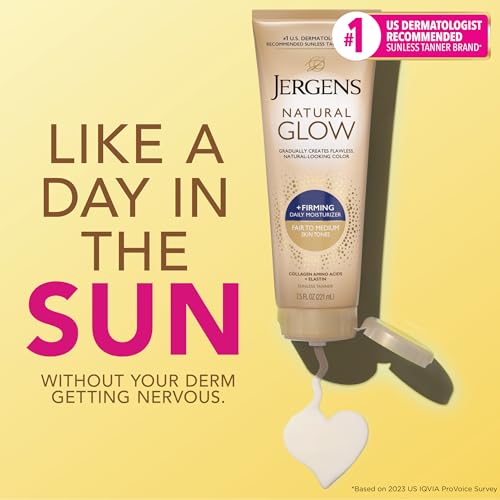 Jergens Natural Glow Head-to-Toe Bundle with SPF 20 Moisturizer