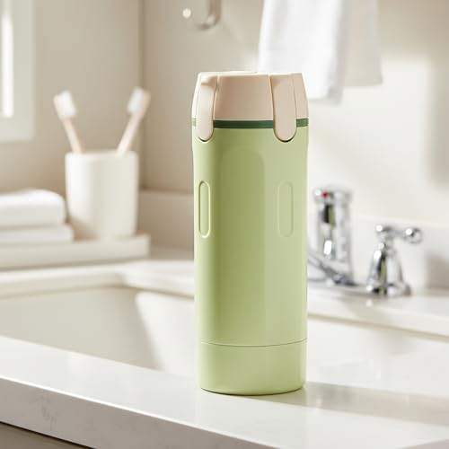 4-in-1 Refillable Travel Dispenser Bottles - Leak Proof Toiletries