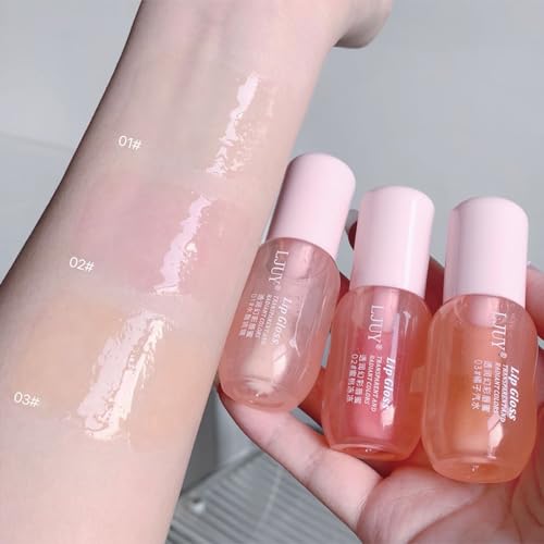 Hydrating Lip Gloss Stick Set - Long-Lasting Moisturizer for Dry Lips