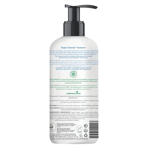 ATTITUDE Unscented Liquid Hand Soap, 16 Fl Oz (Pack of 2) - EWG Verified