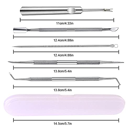 Ingrown Toenail Pedicure Tool Kit - Stainless Steel Nail Care Set
