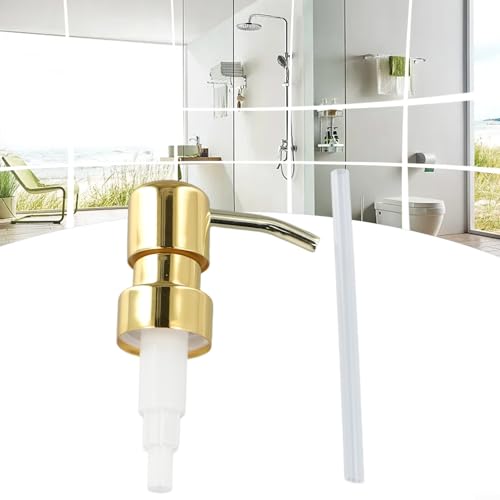 Stainless Steel Soap Dispenser Pump Head Replacement - 28/400 Thread