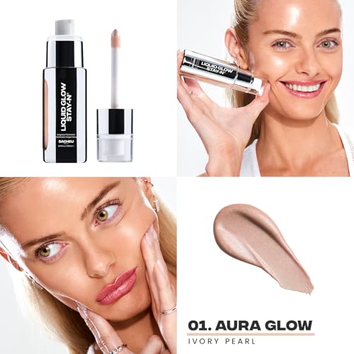 Glowmance Bundle - High Pigment, Buildable Luminous Glow | Includes Lip Liner, Cheek & Liquid Glow