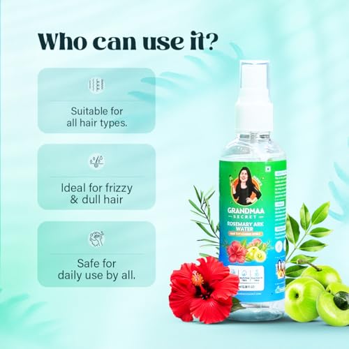 Nidhi's Grandmaa Secret Rosemary Hair Thickening Mist - 100ml Natural Spray