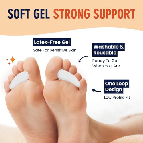 Dr. Frederick's Original Hammer Toe Corrector - Soft Gel Cushions, 2 Pairs