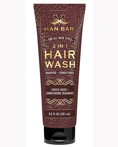 San Francisco Soap Company Man Hair Wash Bar - Exotic Musk & Sandalwood
