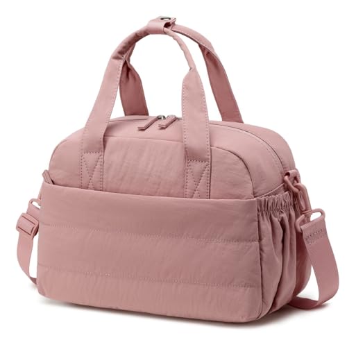 CAMTOP Quilted Lunch Bag for Women - Lightweight Insulated Tote