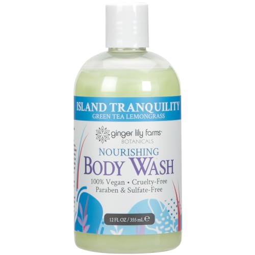 Ginger Lily Farms Nourishing Body Wash 12oz - Green Tea & Lemongrass